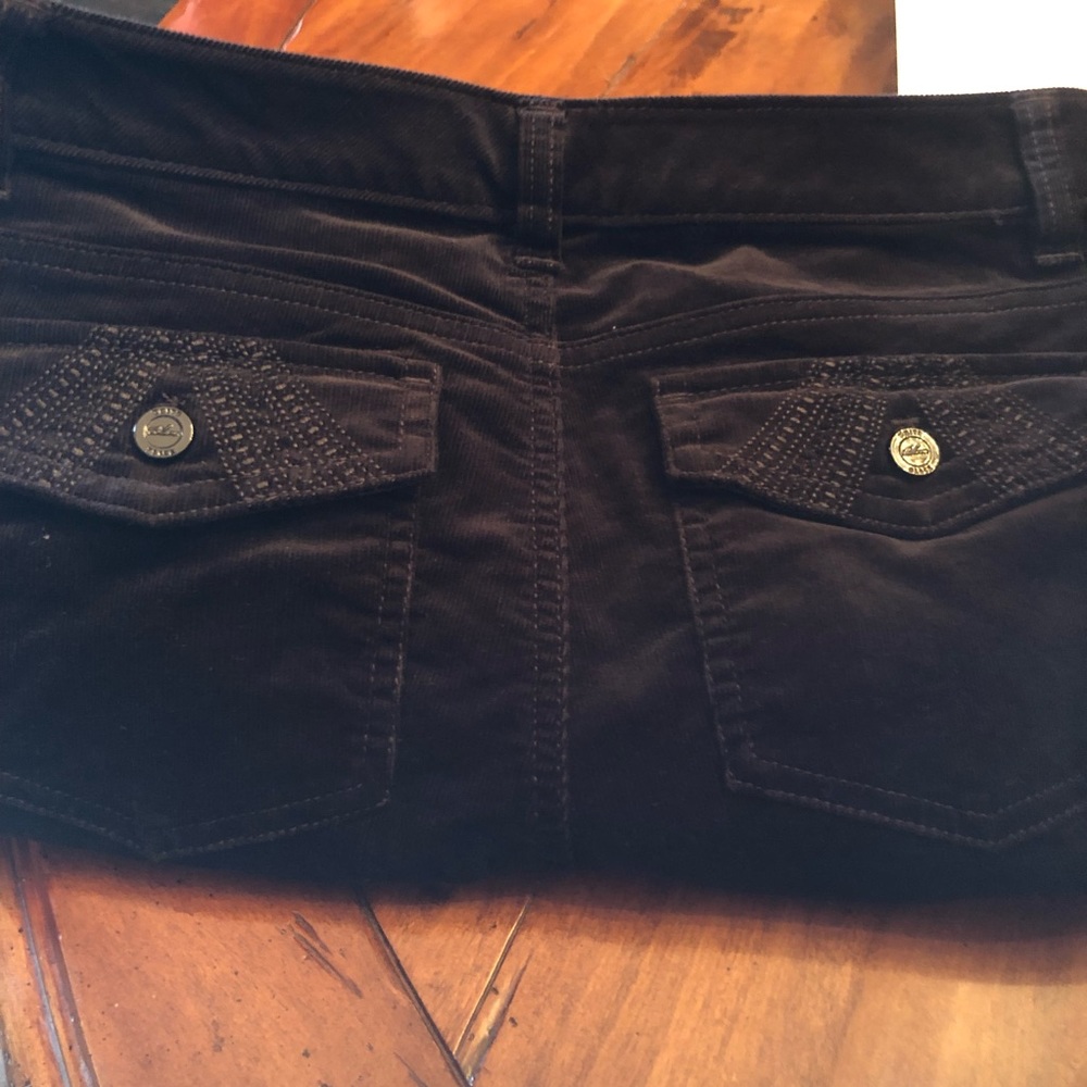 WHBM sz 2 black bootleg corduroy pants White House
